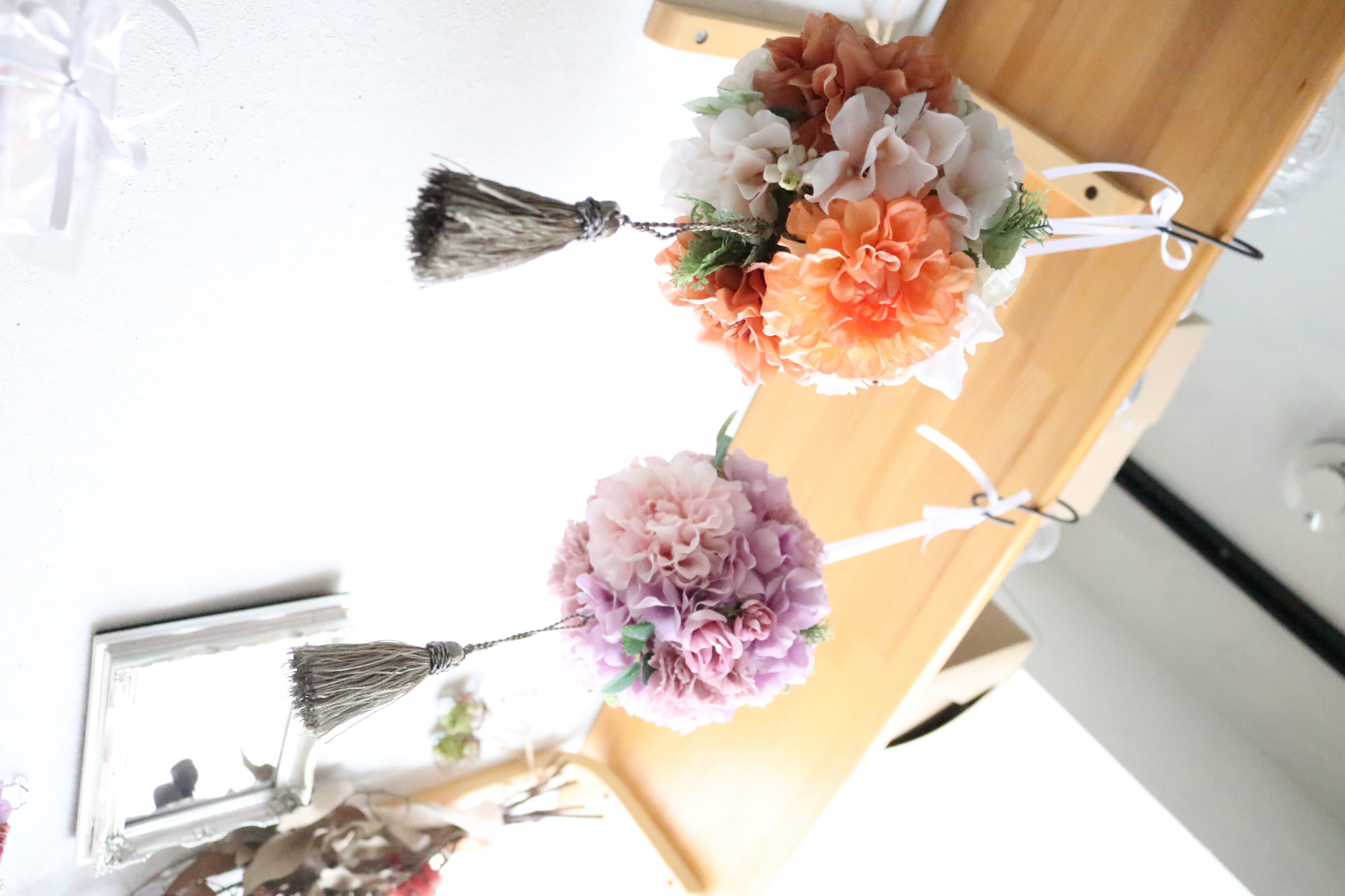 フラワーボールオーナメント